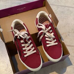 Taos Footwear Red Z Soul Platform Sneakers Never Worn! NWOT